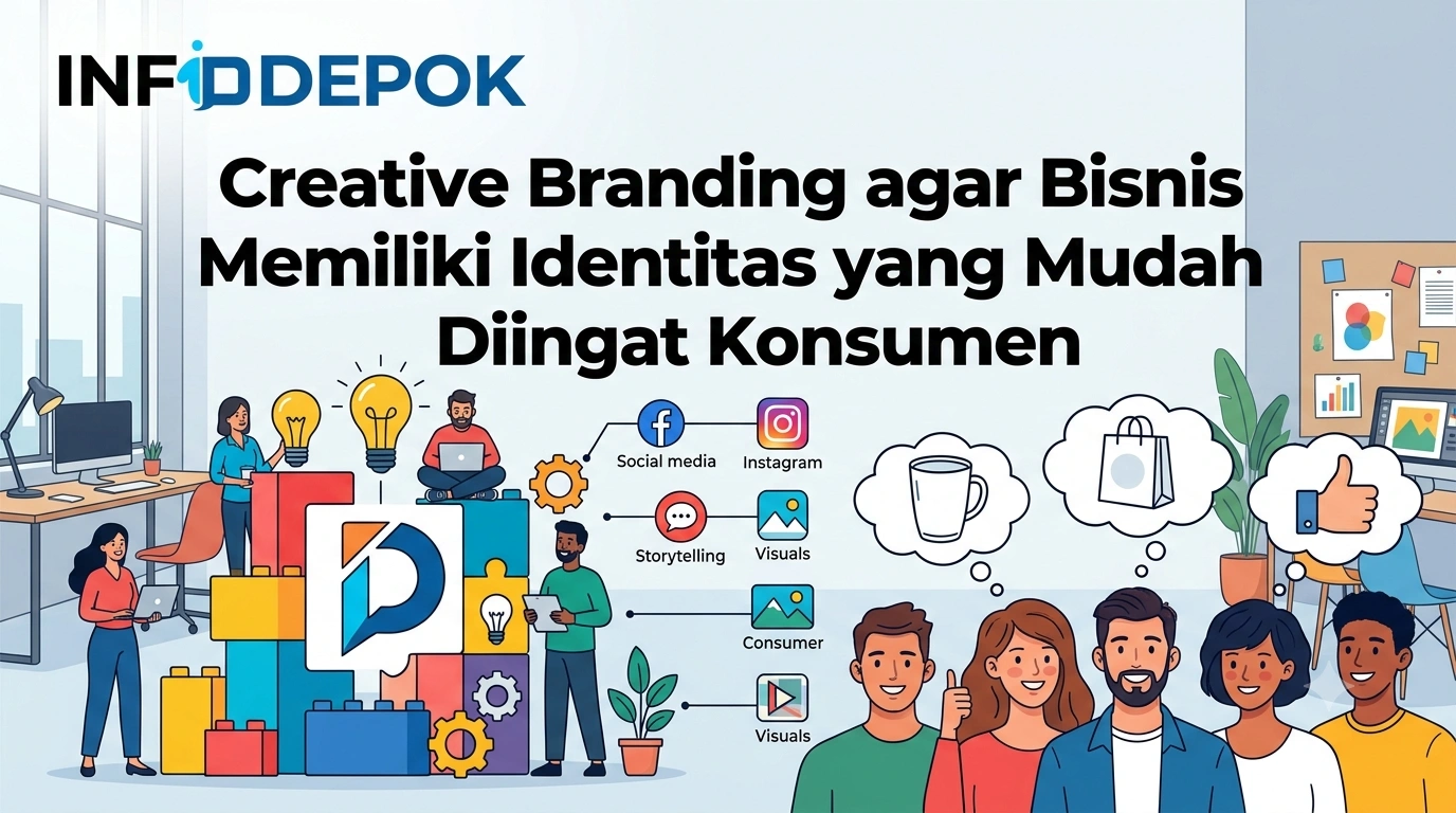 Creative Branding agar Bisnis Memiliki Identitas yang Mudah Diingat Konsumen