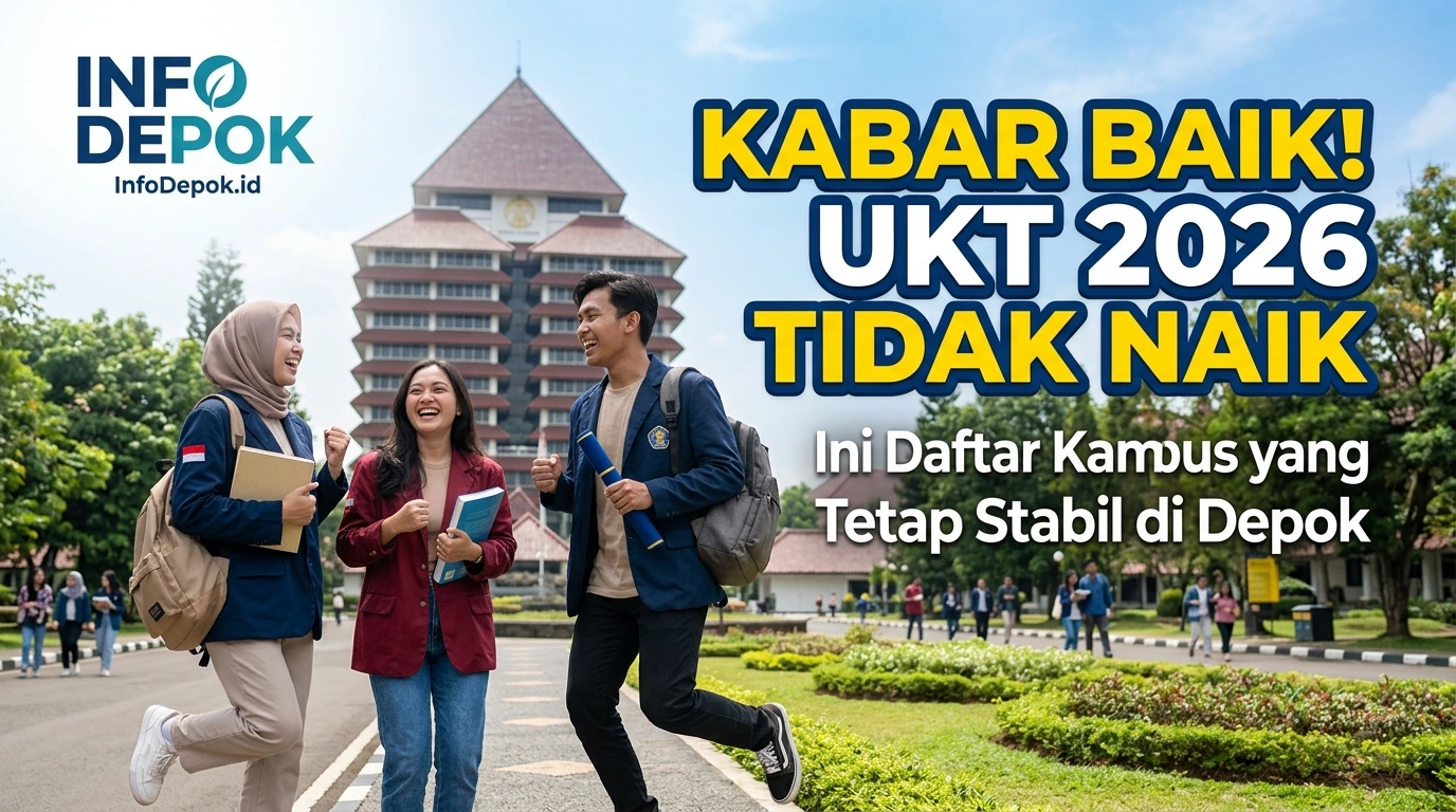 Kabar Baik! UKT 2026 Tidak Naik, Ini Daftar Kampus yang Tetap Stabil