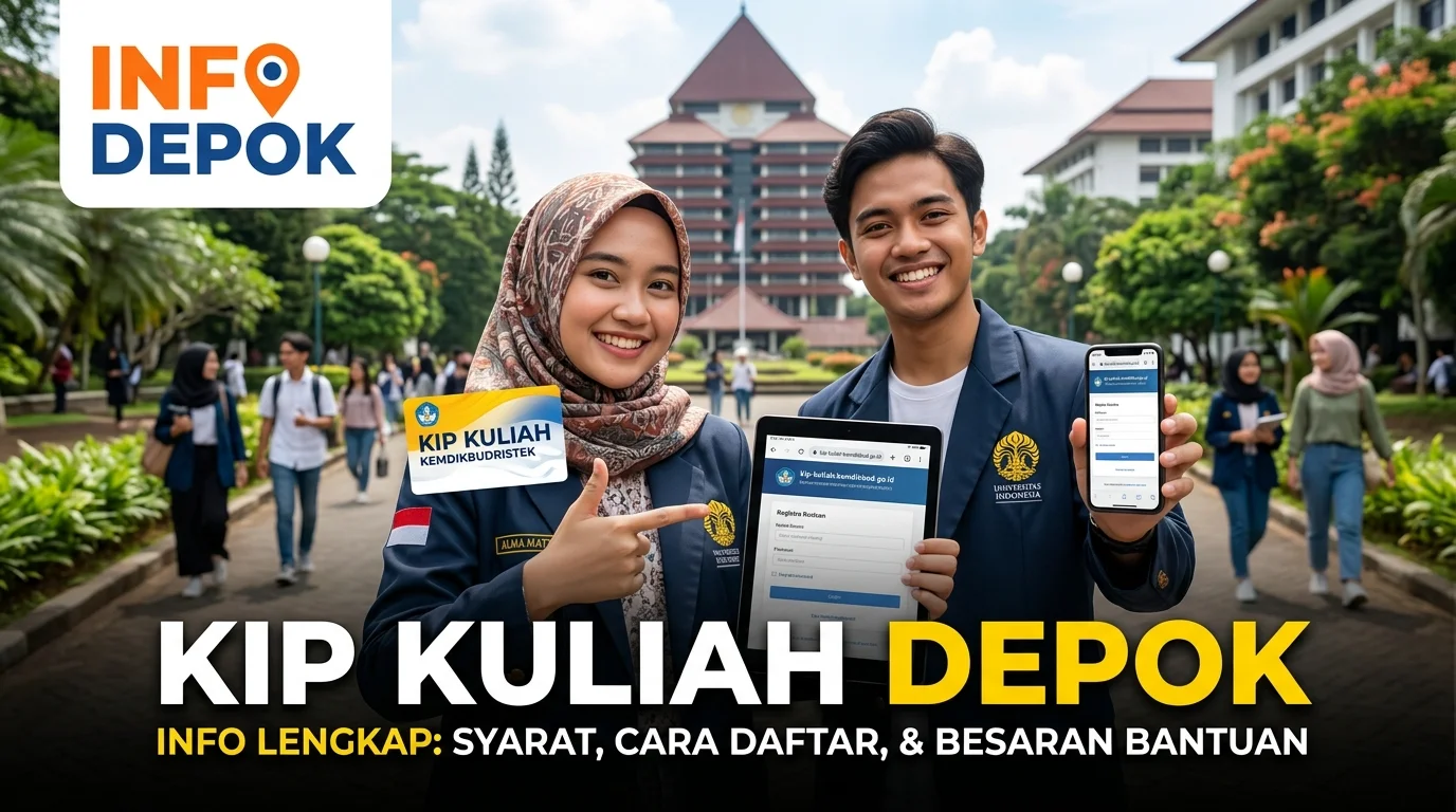 KIP Kuliah Depok: Syarat, Cara Daftar, dan Besaran Bantuannya