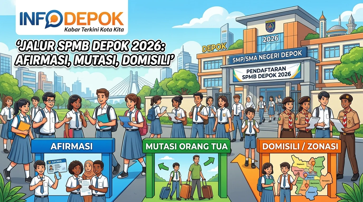 Jalur SPMB Depok 2026: Afirmasi, Mutasi, dan Domisili